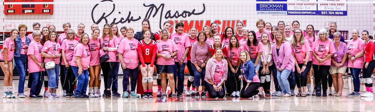 TriadKnights's tweet image. Check out this group of SURVIVORS right here folks!! Some of the most courageous ladies you will ever know!! Keep battling ladies! @TriadHighSchool #breastcancersurvivors
