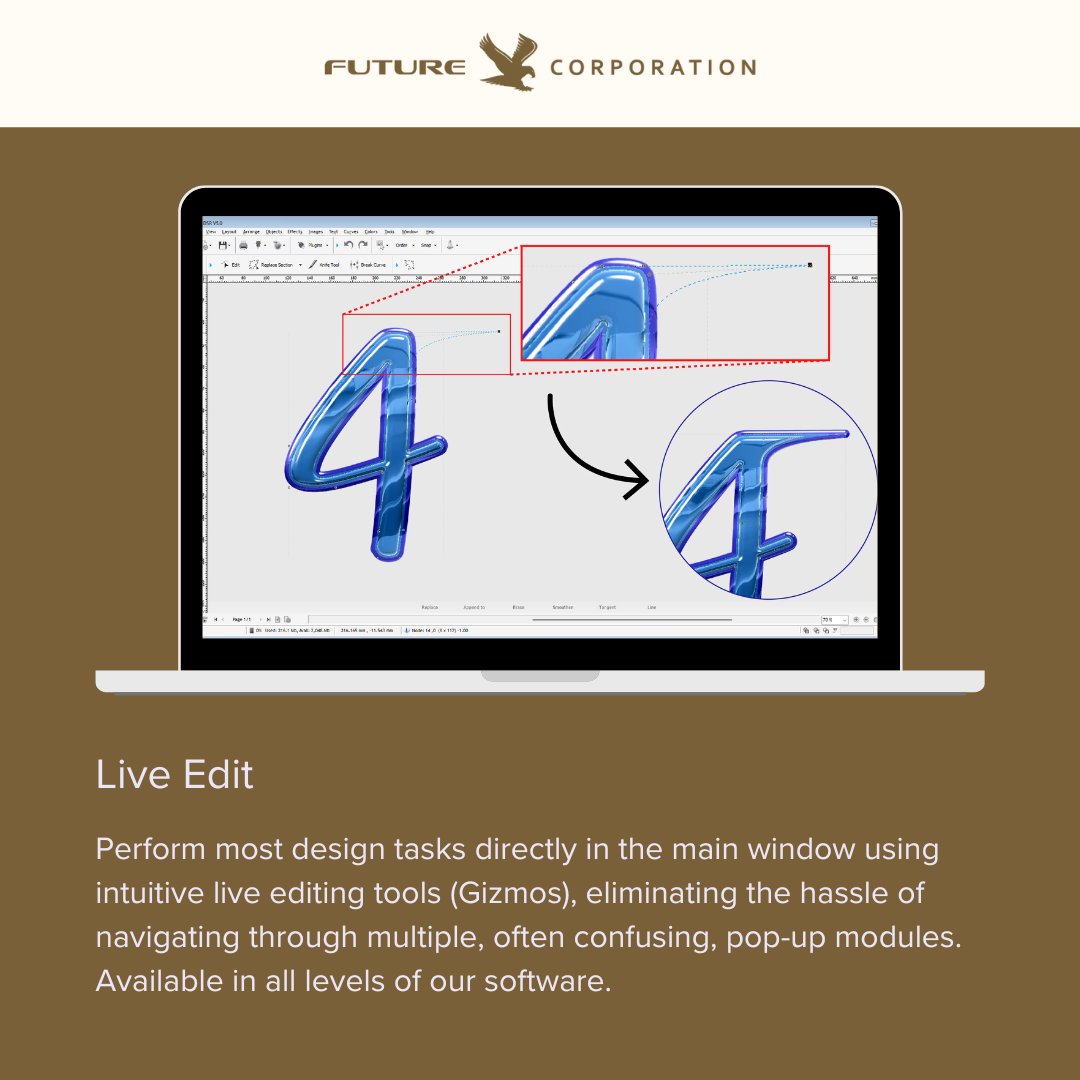fclsoftware's tweet image. Say goodbye to navigating endless pop-ups! With live editing tools (Gizmos), you can perform most design tasks directly in the main window for a smoother workflow. Available at every level of our software. #LiveEdit #DesignMadeEasy #FCLSoftware