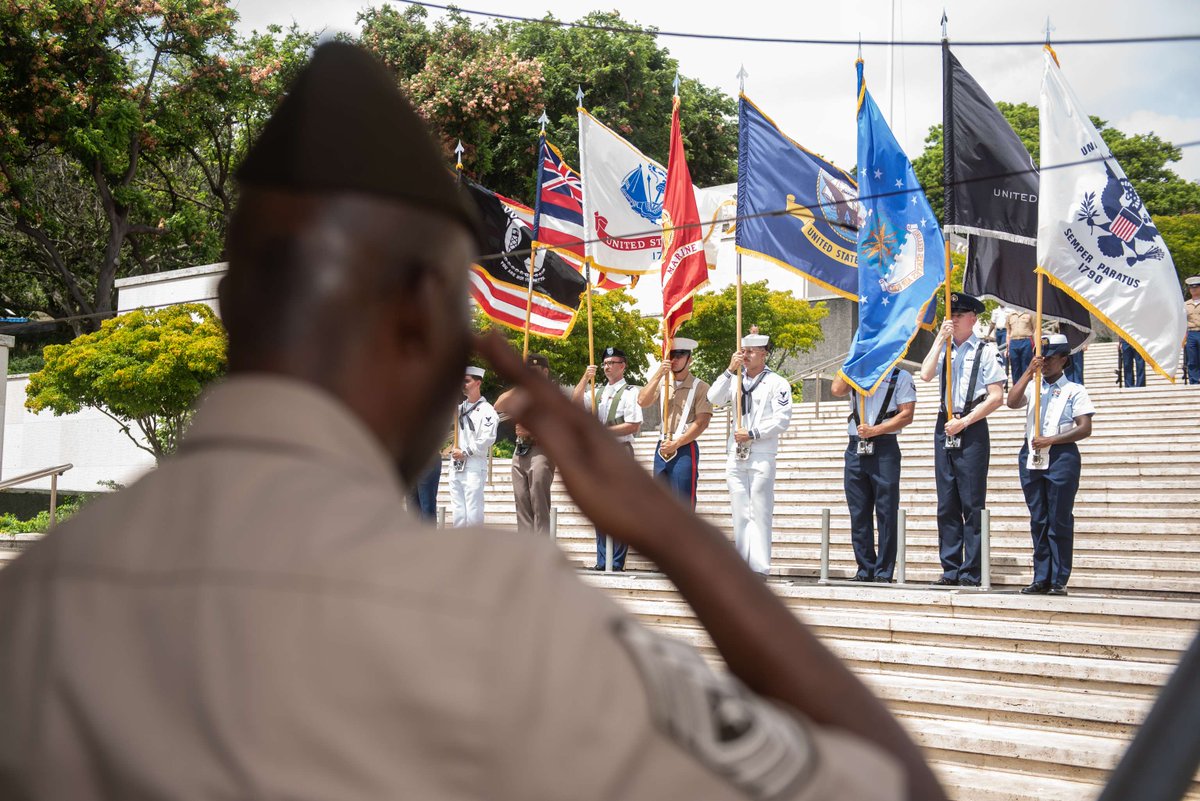 JointBasePHH's tweet image. #DPAA 2024 National POW/MIA Recognition Day Ceremony, Punchbowl, Sept. 20, 2024.
more 📷's 👉acebook.com/JBPHH

DPAA's mission to search for the missing, fulfilling the nation's promise to leave no service member behind.  👉dpaa.mil

#POWMIA #neverforget