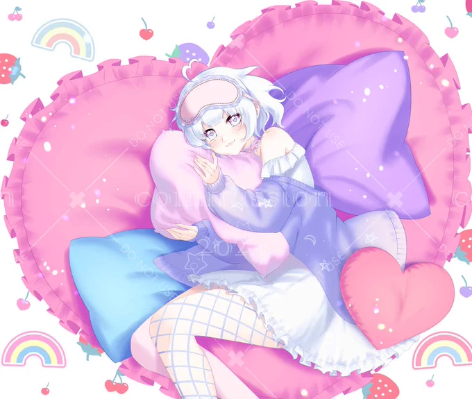 Half body complex shade commission for Cy Thank you!#meuw_commission #VGenComm 