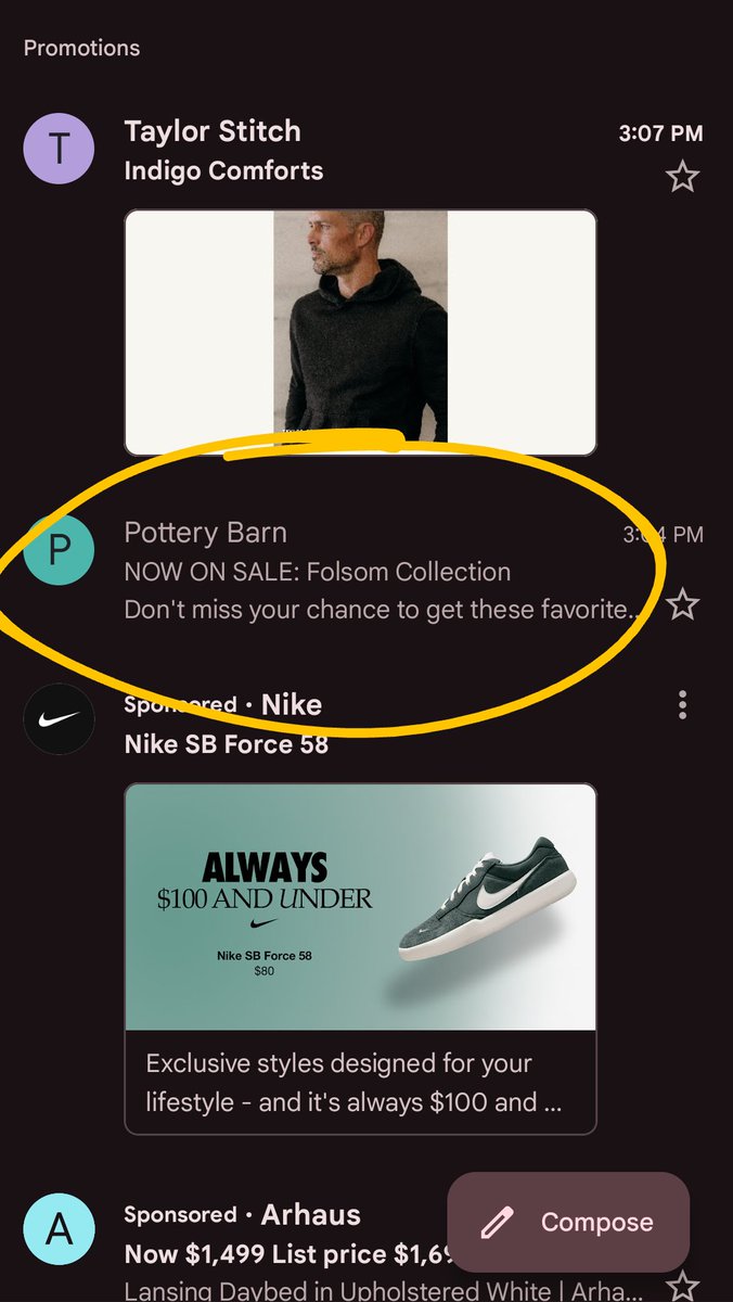 So good to see Pottery Barn getting into the spirit!