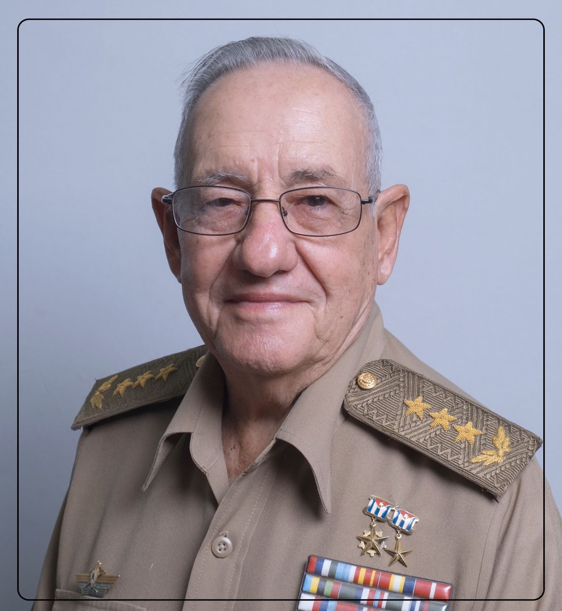 🖤 Falleció el general de Cuerpo de Ejército Ramón Espinosa Martín, Héroe de la República de Cuba y del Trabajo

acortar.link/5akTNY