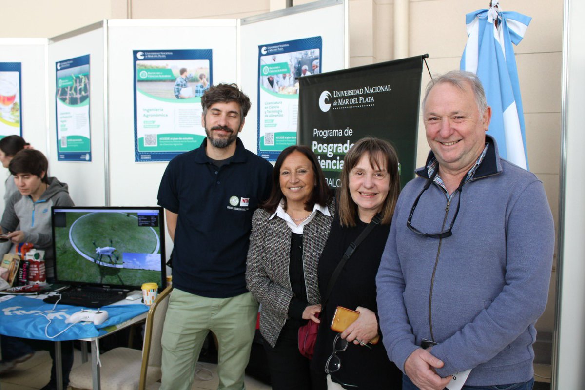 fcabalcarce's tweet photo. 📣Muestra educativa 2024
👉La #FCABalcarce participó del primer día de la muestra educativa de la @unmdp
👉Estuvo presente en el acto inaugural, el decano de la facultad, Miguel Pereyra Iraola y el vicedecano, Fabián Cabría. https://t.co/EWII2tpDCf