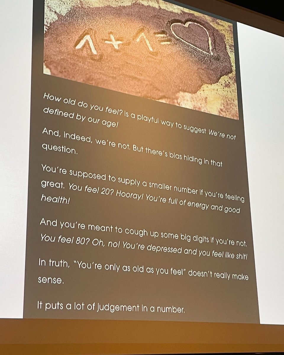 DesignLabUCSD's tweet image. “Ageism is unique because it is prejudice and discrimination against our future selves.”
—Lisa Rill 

#wdc2024 #sandiegotijuana