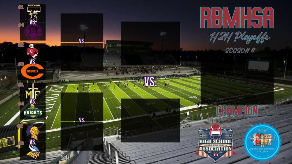 The high school playoffs are once again underway. Here’s the wonderful bracket set up by our good friend @JavonTheLegend