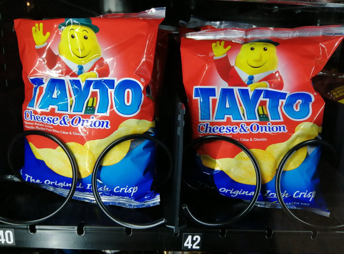 mrsjackD's tweet photo. You know you're in Ireland when...Tayto https://t.co/tS7gUwagVM
