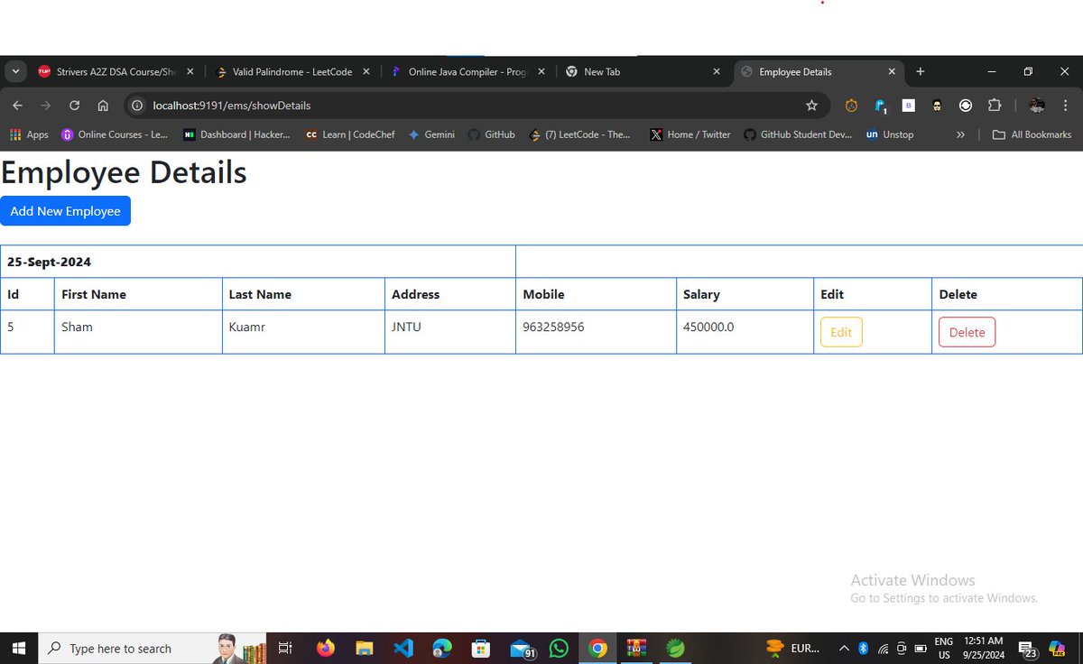Utkarsh98146's tweet image. 🚀 Day 16: Spring Backend 🚀
✅ Implemented #SpringMVC + Service Layer✅ Refreshed #UI skills 🎨
💡 Key Learnings
Separates business logic from DAO,Boosts reusability, testability, &amp;amp; transaction management
🔧 Next: Integrating JSP with #SpringBoot!
 #Java  #Backend #FullStack