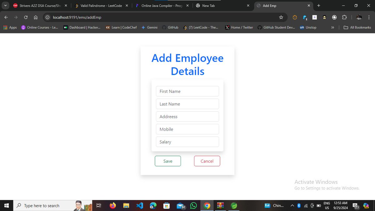 Utkarsh98146's tweet image. 🚀 Day 16: Spring Backend 🚀
✅ Implemented #SpringMVC + Service Layer✅ Refreshed #UI skills 🎨
💡 Key Learnings
Separates business logic from DAO,Boosts reusability, testability, &amp;amp; transaction management
🔧 Next: Integrating JSP with #SpringBoot!
 #Java  #Backend #FullStack