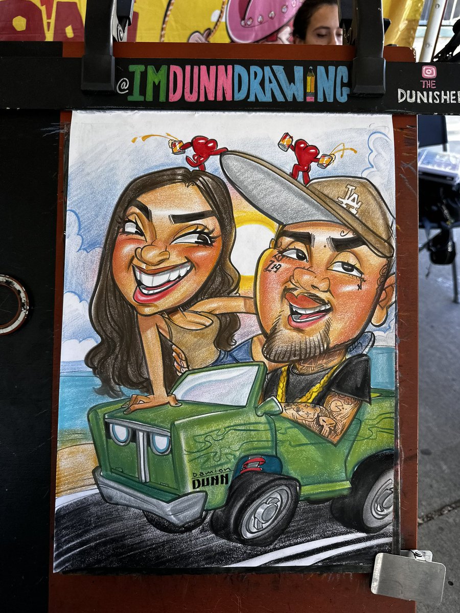thedunisher's tweet photo. #Caricature #caricatures #caricatureartist #caricaturas #mustsee #dateideas #art #artist #drawing #imdunndrawing #thedunisher #damiondunn #littleheartpeople #funny #comedy #fundrawings #accountstofollow #Hilarious #fairdrawing #funnydrawings #lowrider https://t.co/lFDQHp8erD