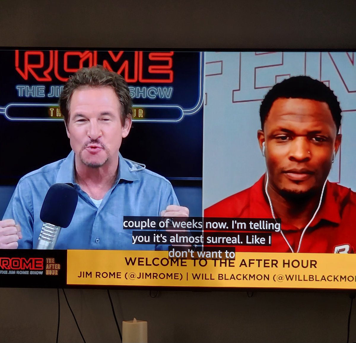 oscarrellis's tweet photo. Loving the 4th hour watching on amazon prime #jimromeonX https://t.co/XJVN5Y2WZo