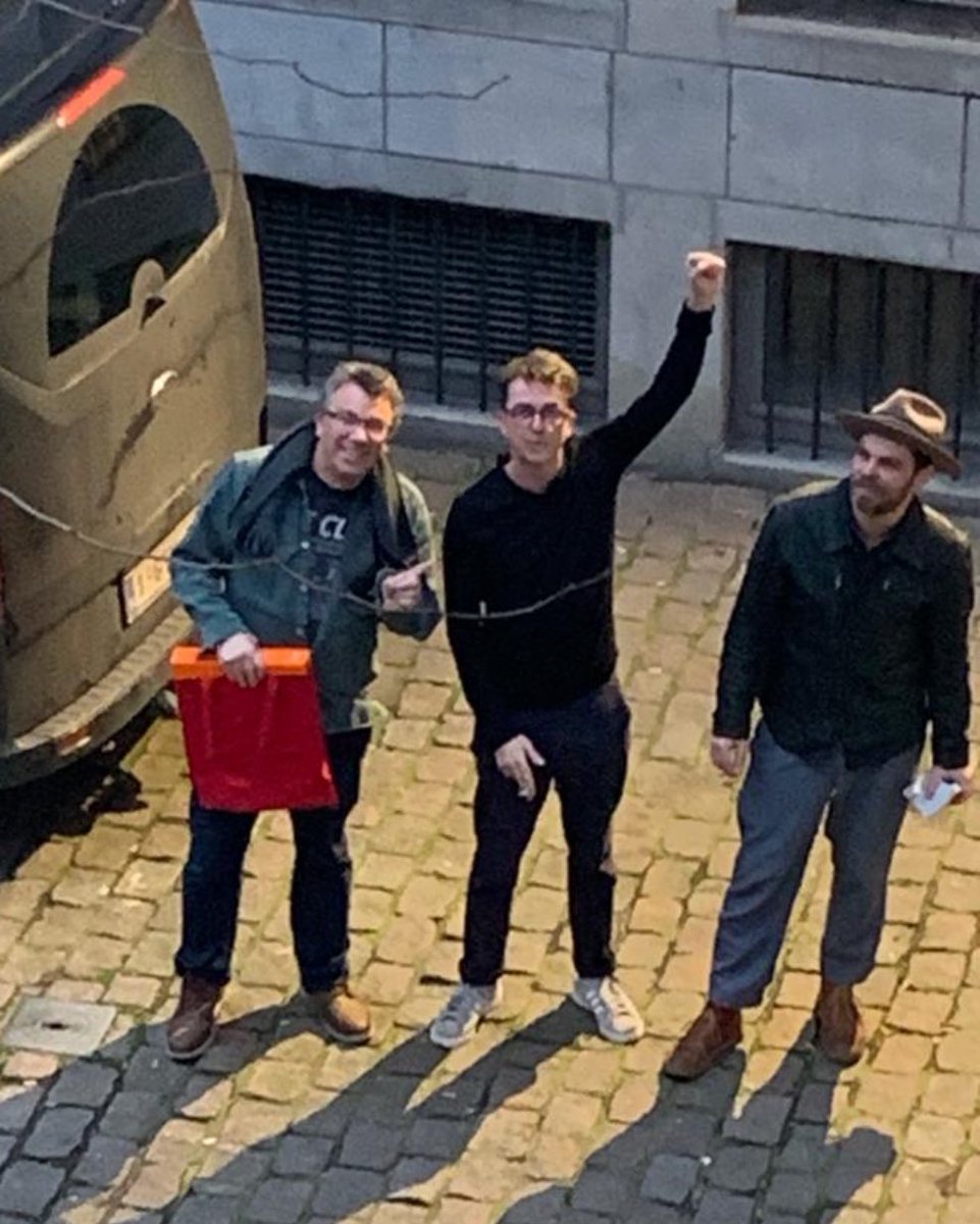 PicturePlace_NE's tweet photo. @SupergrassHQ An easy one this!! I took my wife to Brussels for her 50th to see Supergrass just before the pandemic kicked off Feb 2020, by chance met Danny, Gaz  &amp; manager outside the backstage. We lucky enough to be invited to an after show party etc and met all the band!! Unforgettable!! https://t.co/45YuaDnzWd