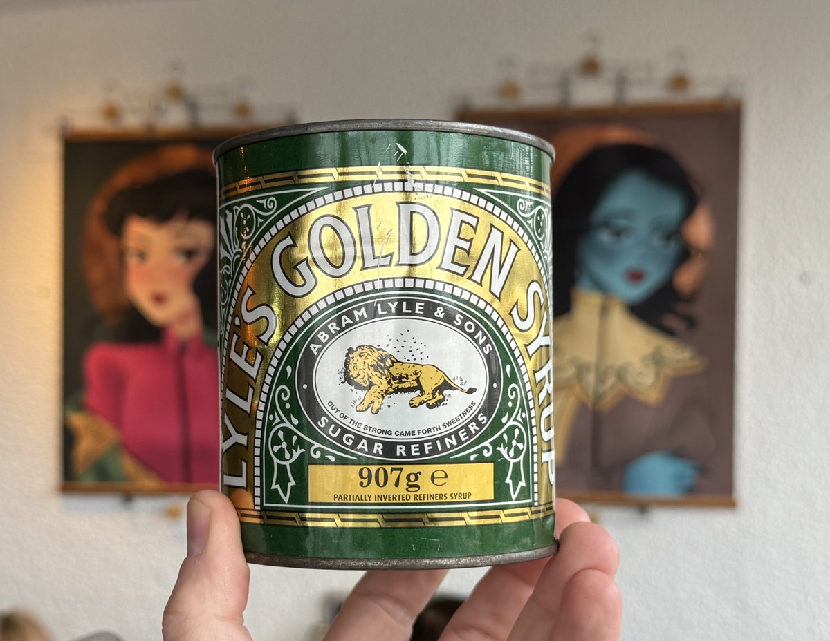 Eatmecafe's tweet photo. Hello faithful followers. 
It’s that time where I ask for anyone that has a good clean and empty - and no need for lid - 907g tin of Lyle’s Golden Syrup that could be donated to us for our now 13 years of use as cutlery tins. 
We need 20 if there’s enough of you out there.Thanks https://t.co/yD9w7uhlDG