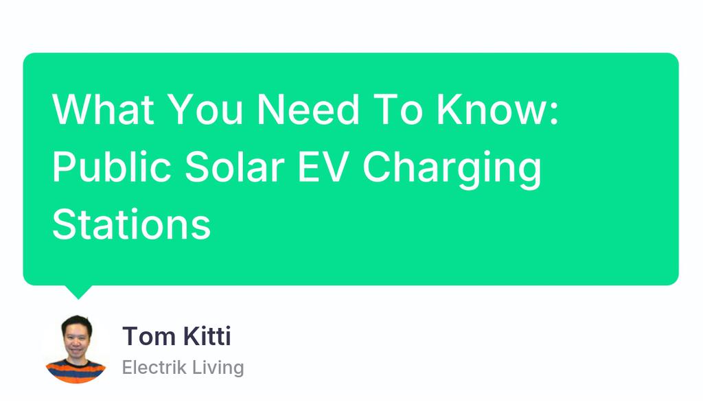 ElectrikLiving's tweet image. As electric vehicles go mainstream, public solar EV charging stations provide critical sustainable infrastructure enabling carbon-free transportation.

Read more 👉 lttr.ai/AXQoF

#ElectricVehicle #RenewableEnergy #PortableSolarPower #EmitGreenhouseGases #120VAcPlug