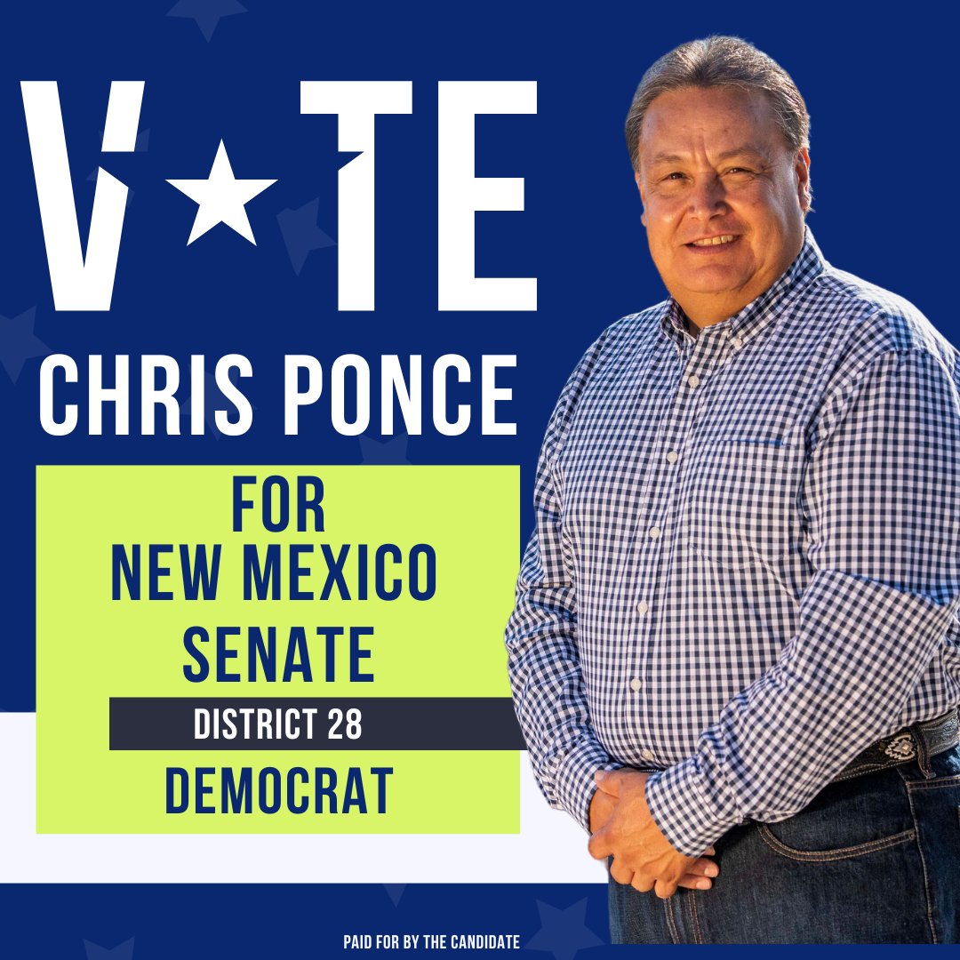 Chris Ponce For Senate (@chrisponce4nm) on Twitter photo 