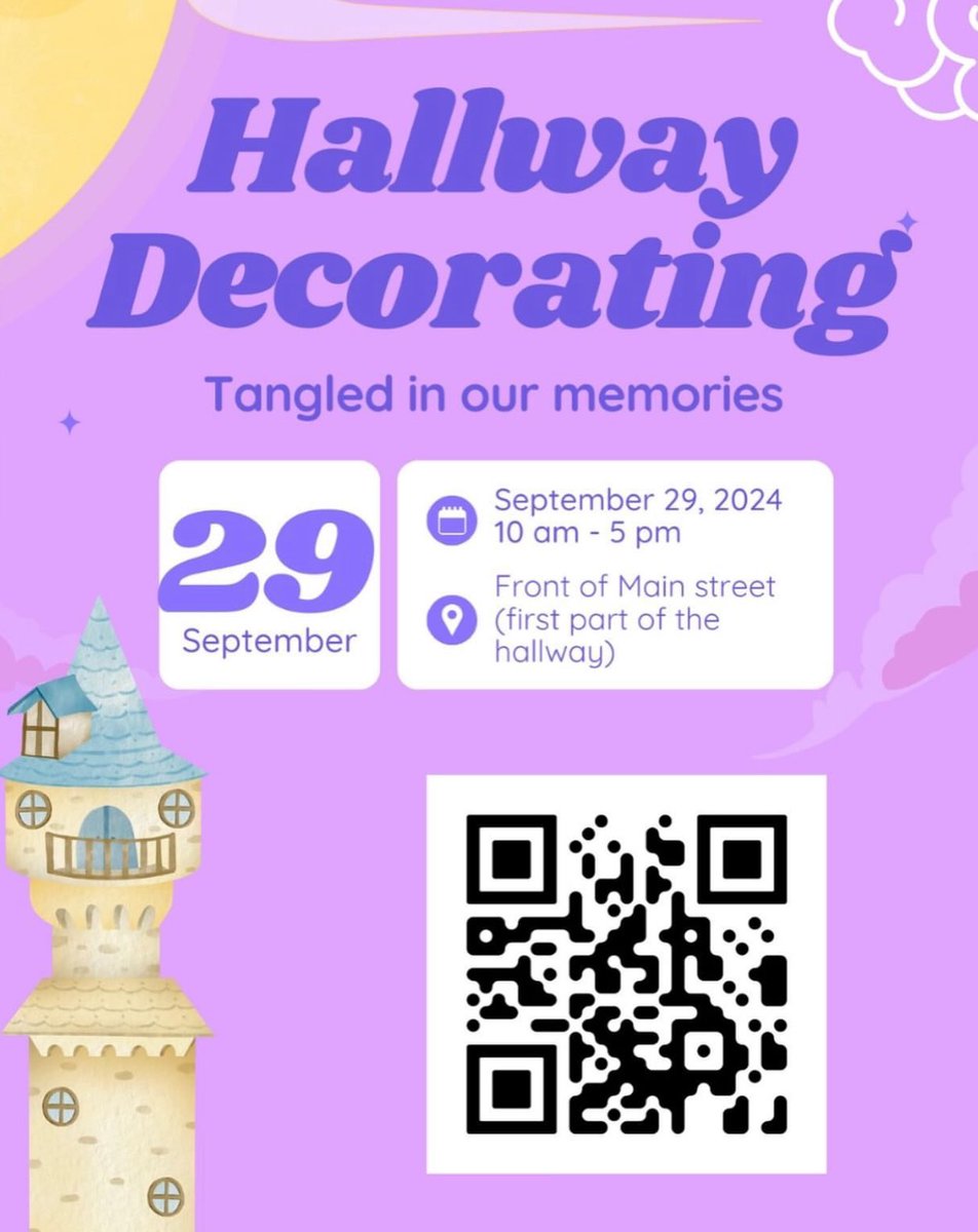 Seniors: Make sure to sign up and help our vision come to life! 💜