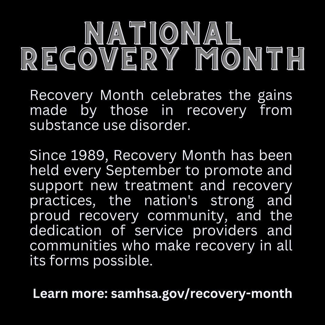September is National Recovery Month - every step towards recovery matters. The UNLV Student Health Center is providing free Narcan, to help prevent opioid overdoses. Learn more by calling the SHC/FAST Center Pharmacy: 702-895-0278.