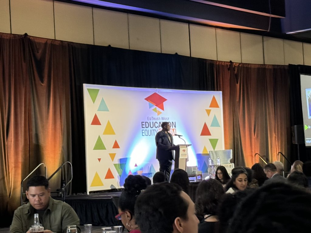 lara_brady's tweet photo. @chrisnellum kicking off #EdEquityForum2024 keynote session! 

#WeGoin’BeAlright https://t.co/jQuRFVJ1WM