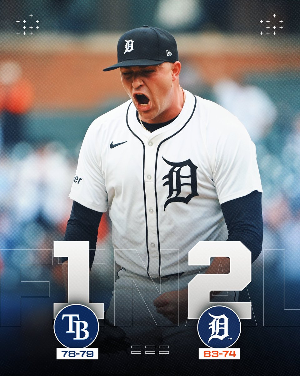 The @Tigers want #Postseason baseball!

Tarik Skubal is undefeated in his last 9 outings and Detroit has won 12 of its last 15 games.