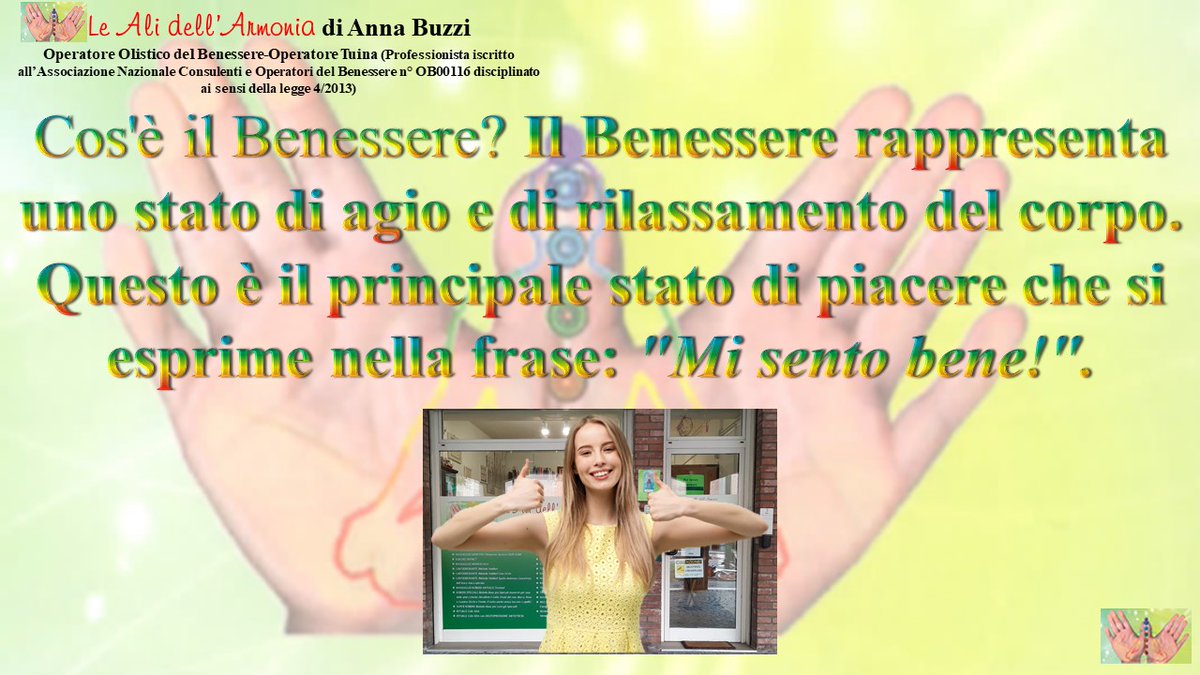 LeAlidellArmoni's tweet photo. Rilassarsi, rilassare il proprio corpo, sentirsi a proprio agio al punto da sentirsi di dire Mi sento bene! Ecco il risultato che potresti raggiungere con un percorso Benessere #Relax #RilassareIlCorpo #MiSentoBene #Benessere #Percorso https://t.co/wvUrYp5UMf