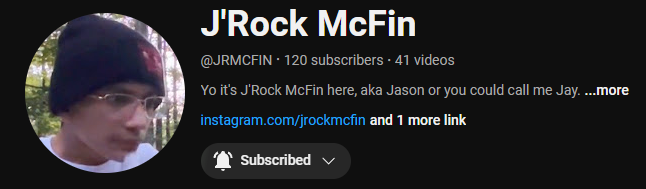 Jedi_SlayerLex's tweet photo. Congrats on 100 Subscribers! @JRockMcFin 

If you haven't already go check him out! https://t.co/9bZKN3J5Mk https://t.co/fM6JADgcPM