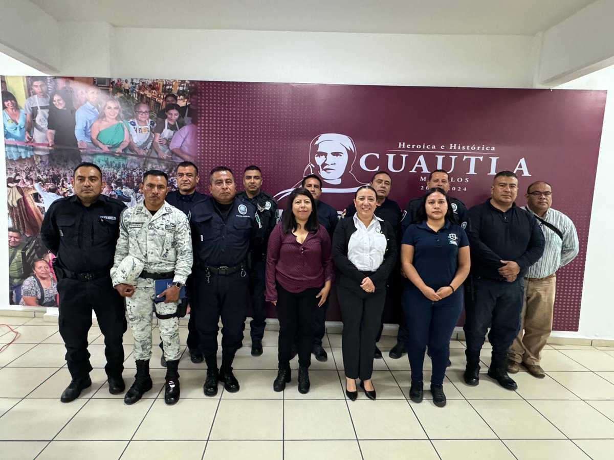 TUJPAMorelos's tweet photo. PARTICIPA MAGISTRADA DEL TUJPA MESA DE COORDINACIÓN PARA LA PAZ EN CUAUTLA

La Magistrada del #TUJPA #Morelos, Adriana Pineda encabezó la reunión de la Mesa de la Coordinación para la Construcción de la Paz y Seguridad zona oriente, que se llevó a cabo en el municipio de #Cuautla https://t.co/SfHjFJN1VA