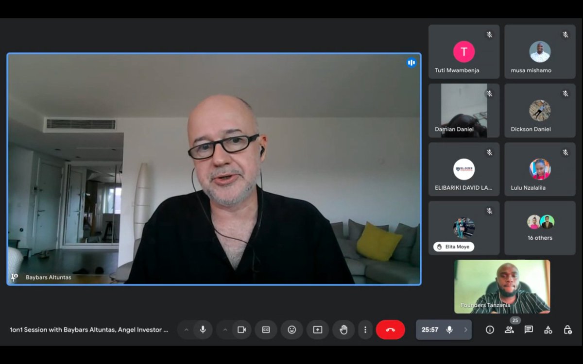 UNDERSTANDING THE THINKING OF AN INVESTOR 🧠
Today, we had an incredible session with Baybars Altuntas, Chairman of WBAF and an Angel Investor. Over 25+ founders tuned in, and the insights shared were a true game-changer!

🎥 Watch the Full Recording Here: youtube.com/watch?v=9Tj2hP…