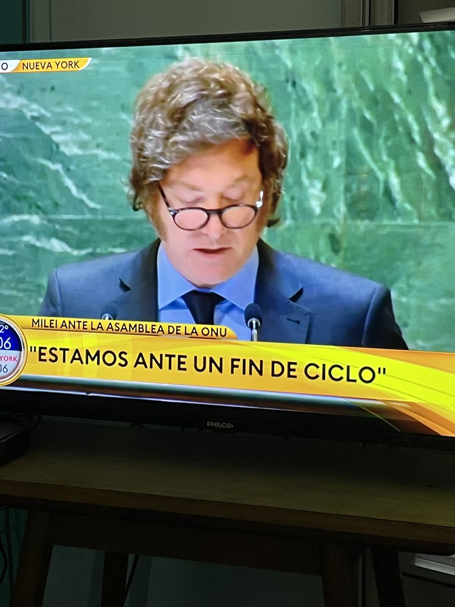Genial el discurso valiente de nuestro presidente en la ONU 💪💪