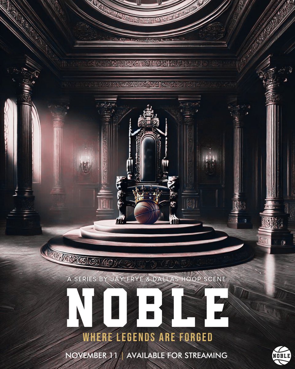 🚨 Breaking News 🚨 

I’m excited to announce my partnership with Dallas Hoop Scene to create a docuseries for the Noble Classic, titled "Noble: Where Legends Are Forged." 

This series will give viewers an exclusive behind-the-scenes look at some of the top Texas basketball