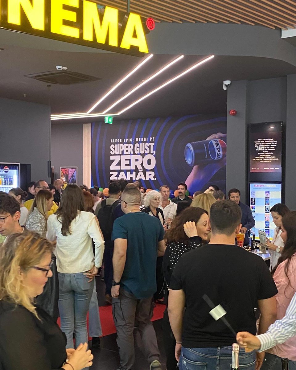 susliomer's tweet photo. I am pleased to announce the official opening of Happy Cinema at Vitantis Shopping Center. I would like to extend my sincere appreciation to both our team and the Happy Cinema team for their exemplary coordination and professionalism, which have been instrumental in ensuring the success of this project.