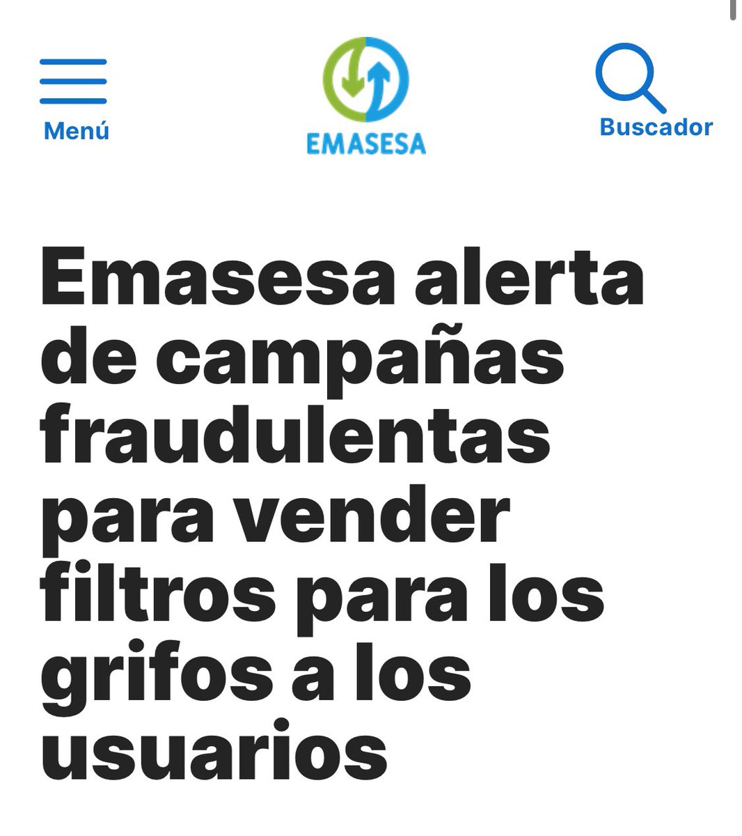 arboleda_sl's tweet photo. #EMASESA  Ojo alerta fraude ❌

Emasesa nos avisa de un fraude que se está dando últimamente. 

Así que, cuidado con este tipo de visitas.

https://t.co/yx3hNTx8wN

#agua #estafas #visitas #precaucion https://t.co/lHltSLh4ax