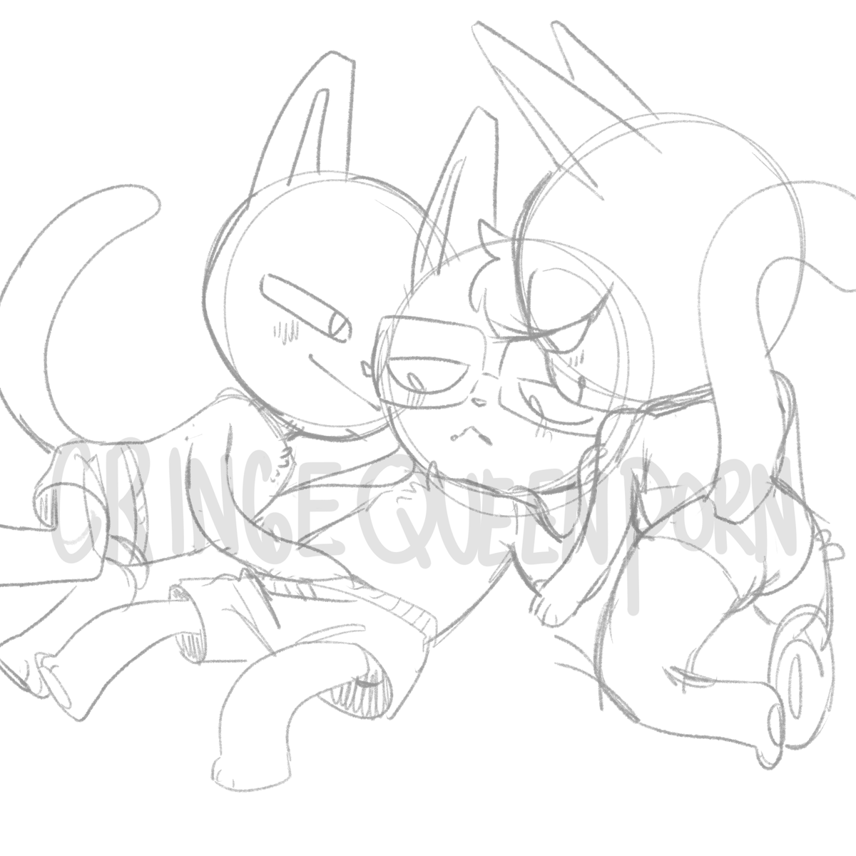 PornCringe's tweet photo. Raymond tries some kinky stuff with Olivia and Bob :3 WIP https://t.co/soYZtcN9vt