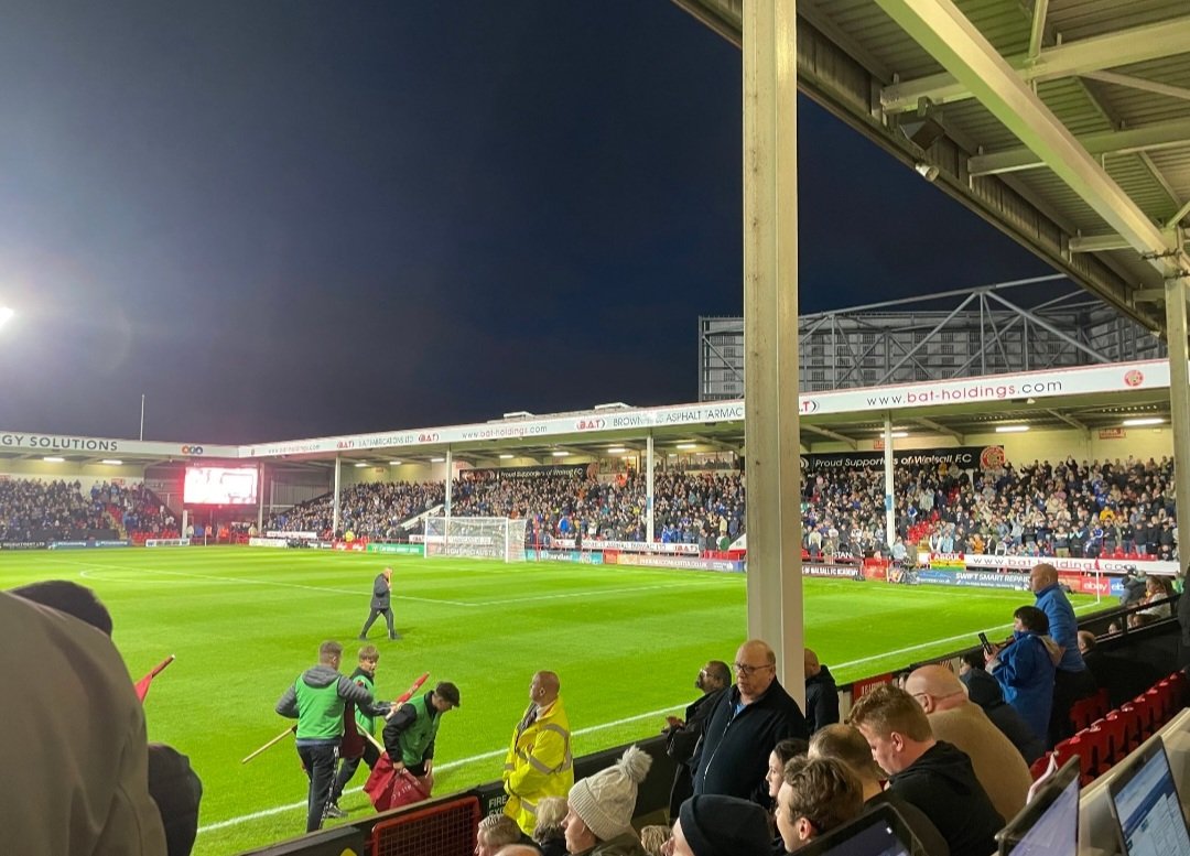Leicester City Fans At Walsall (Tonight) 🏟🦊...

Credit- (<a href="/RobTannerLCFC/">Rob Tanner</a>)
(#)- #LCFC | #Walsall