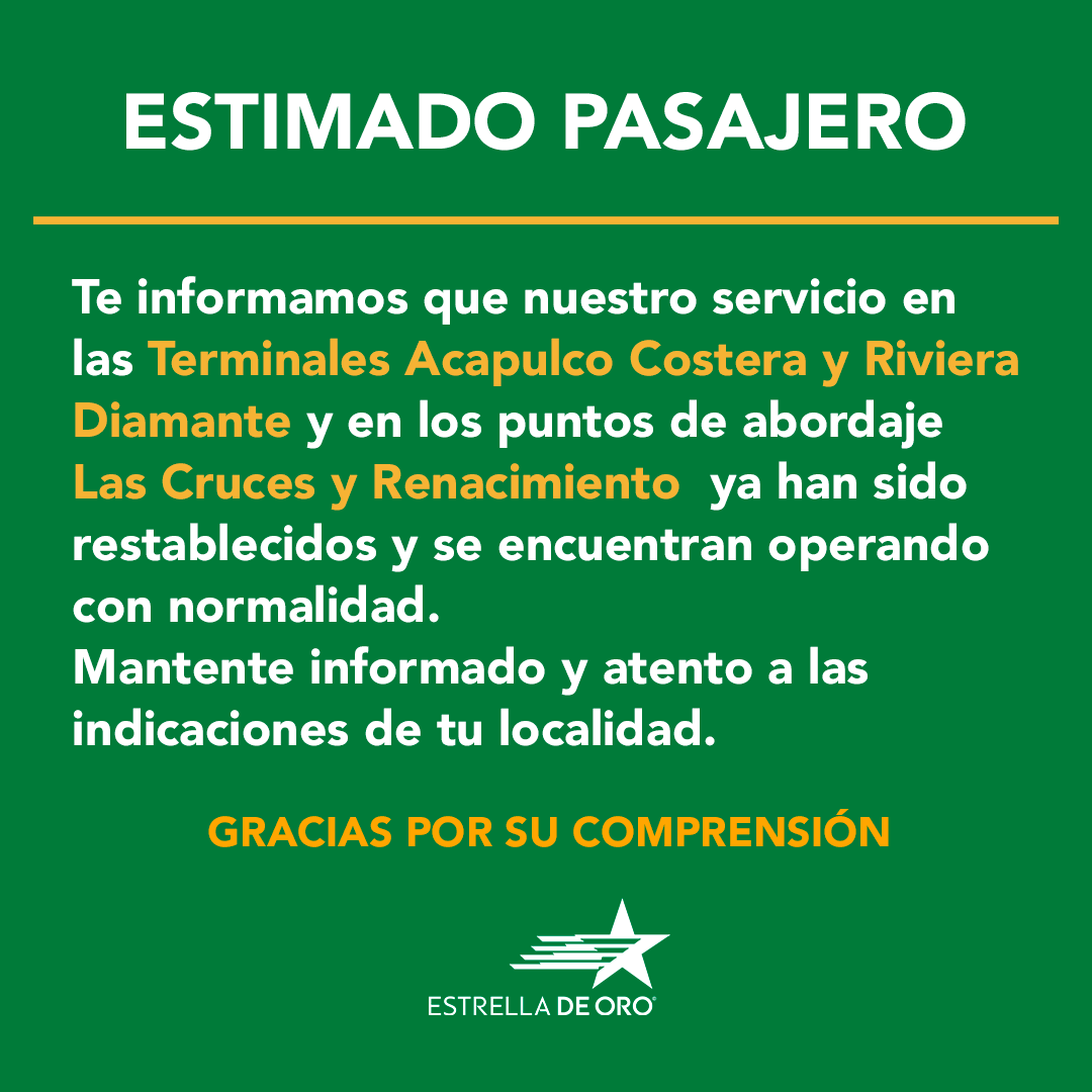 ¡Atención!

Nuestro servicio ya se ha restablecido y estamos operando con normalidad.

¡Gracias!