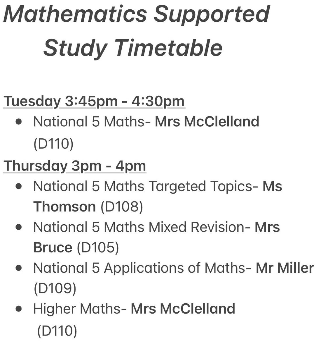 Larkhall Maths and Numeracy tweet media