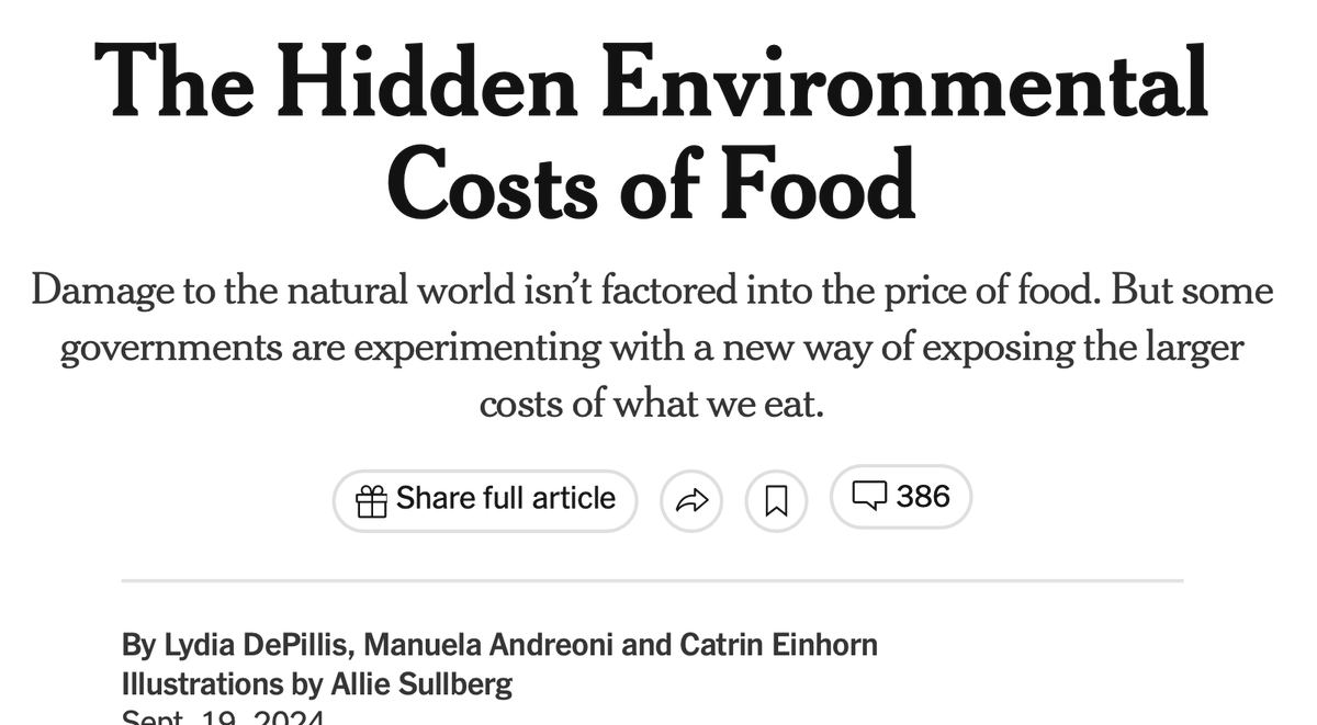 bigfatsurprise's tweet photo. The EPA says that livestock  are responsible for only 4% of US greenhouse gases, yet the NYTimes relentlessly reports on beef's "heavy toll." And never notes the essential nutrition from these foods, without which human life is not possible https://t.co/HWUgSOPje1