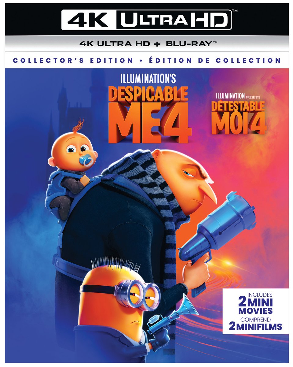 FollowingFilms's tweet image. Would you like to win a copy of #DespicableMe4 on 4K UHD? Follow this account and RT to be entered in this #contest. #movie #freemovies #Giveaway #GiveawayAlerts #4k #familymovienight #ContestAlert #contestgiveaway
