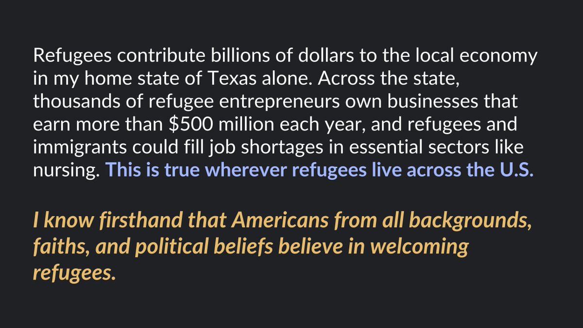 RefugeeAdvcyLab's tweet photo. In a powerful @commondreams article, @BKanyamanza, #RefugeeStorytellersCollective, @IRAP & #USRAB, urges @POTUS to listen to nearly 500 bipartisan state & local elected officials from across the country & invest in the U.S. refugee resettlement program.
https://t.co/d7r6lEQN1G https://t.co/gsoWYo1VAQ