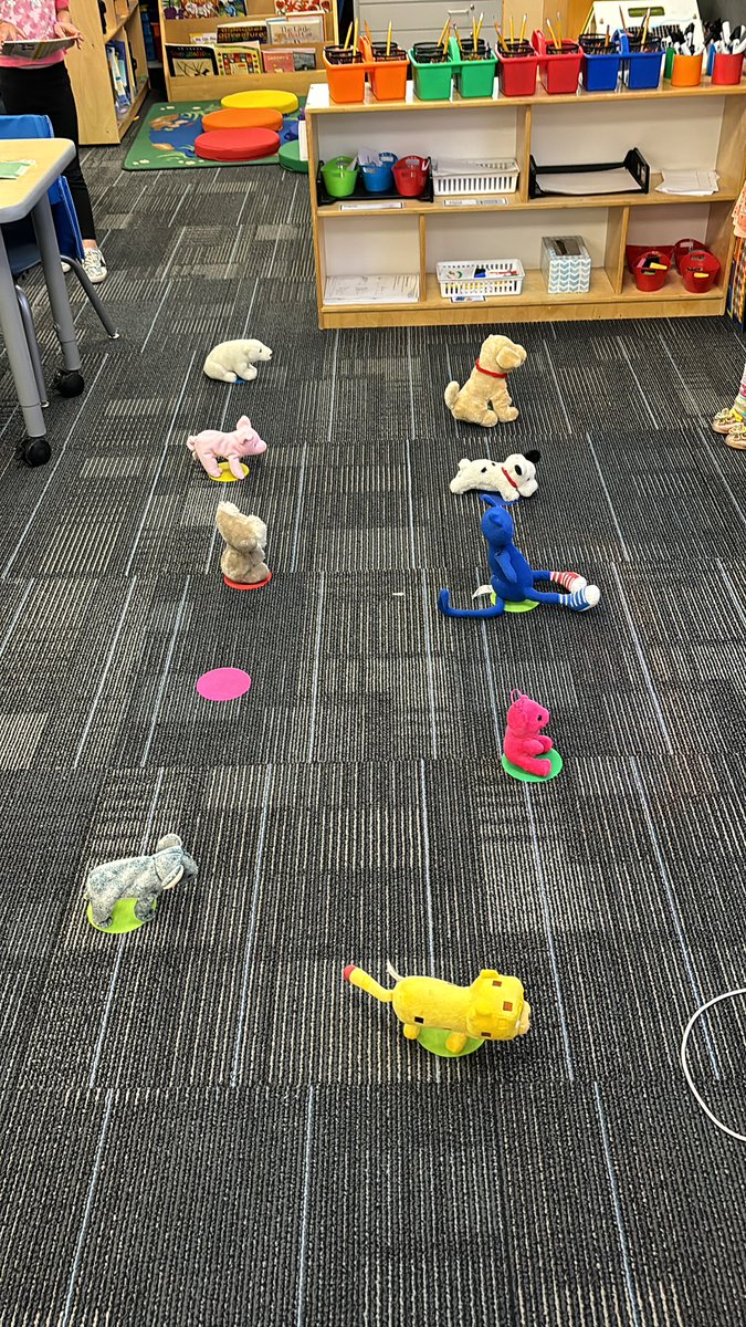 The joy of purposeful play! They are playing school! <a href="/AHSD25Patton/">Patton Elementary</a>