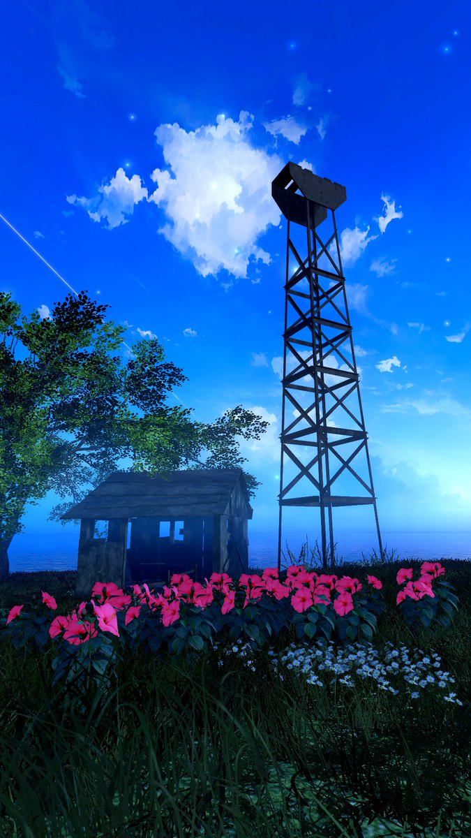 🌐 World: 青天霹靂
🖌️ Artist: しーの／T_Shiino <a href="/T_Shiino1998/">しーの</a> 

➡️ World URL: (♾ Cross-Platform)
vrchat.com/home/world/wrl…

_______________________________
#VRChat #VRChatワールド紹介
#VRChat_World紹介 #VRChat_World