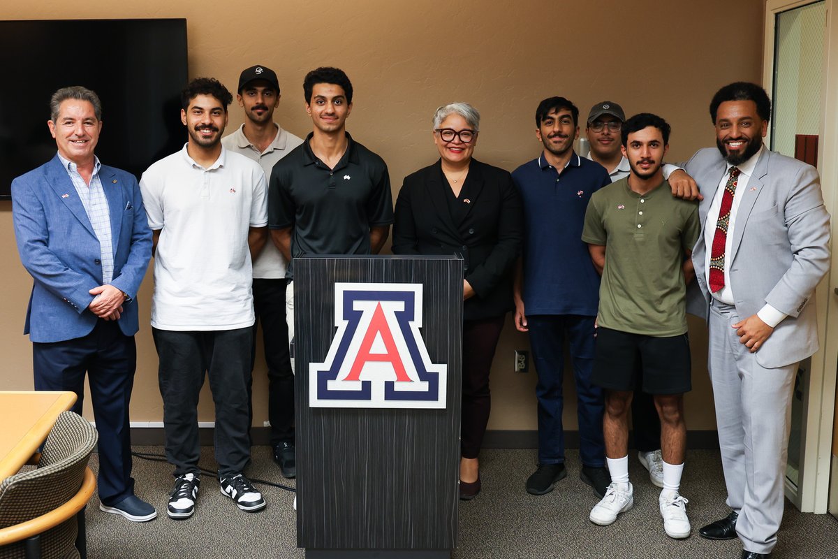 U.S. Ambassador to Oman Ana Escrogima visited the University of Arizona as part of a larger diplomatic trip focused on enhancing the growing relationship between Oman and Arizona. Read more: international.arizona.edu/news/us-ambass…