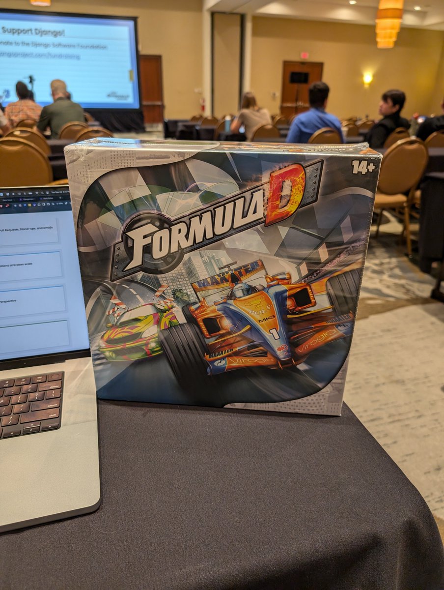 waltdizzney's tweet image. A huge #ThankYou to the team @sixfeetup for selecting me as one of winners of the #ScafChallenge and the extremely fun and enjoy board game FormulaD.
@djangocon 🐂 #djangodevelopment