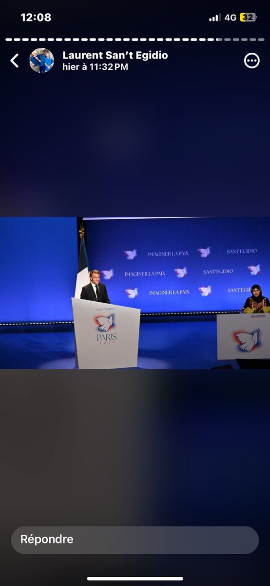 NdourNoel's tweet photo. Les 22 , 23 et 24 Septembre se sont déroulés la rencontre internationale pour la paix de la communauté organisée par la communauté Sant'Egidio à Paris en présence du président de la république française @EmmanuelMacron madame le maire de Paris @Anne_Hidalgo. https://t.co/KIRHfjrhZW