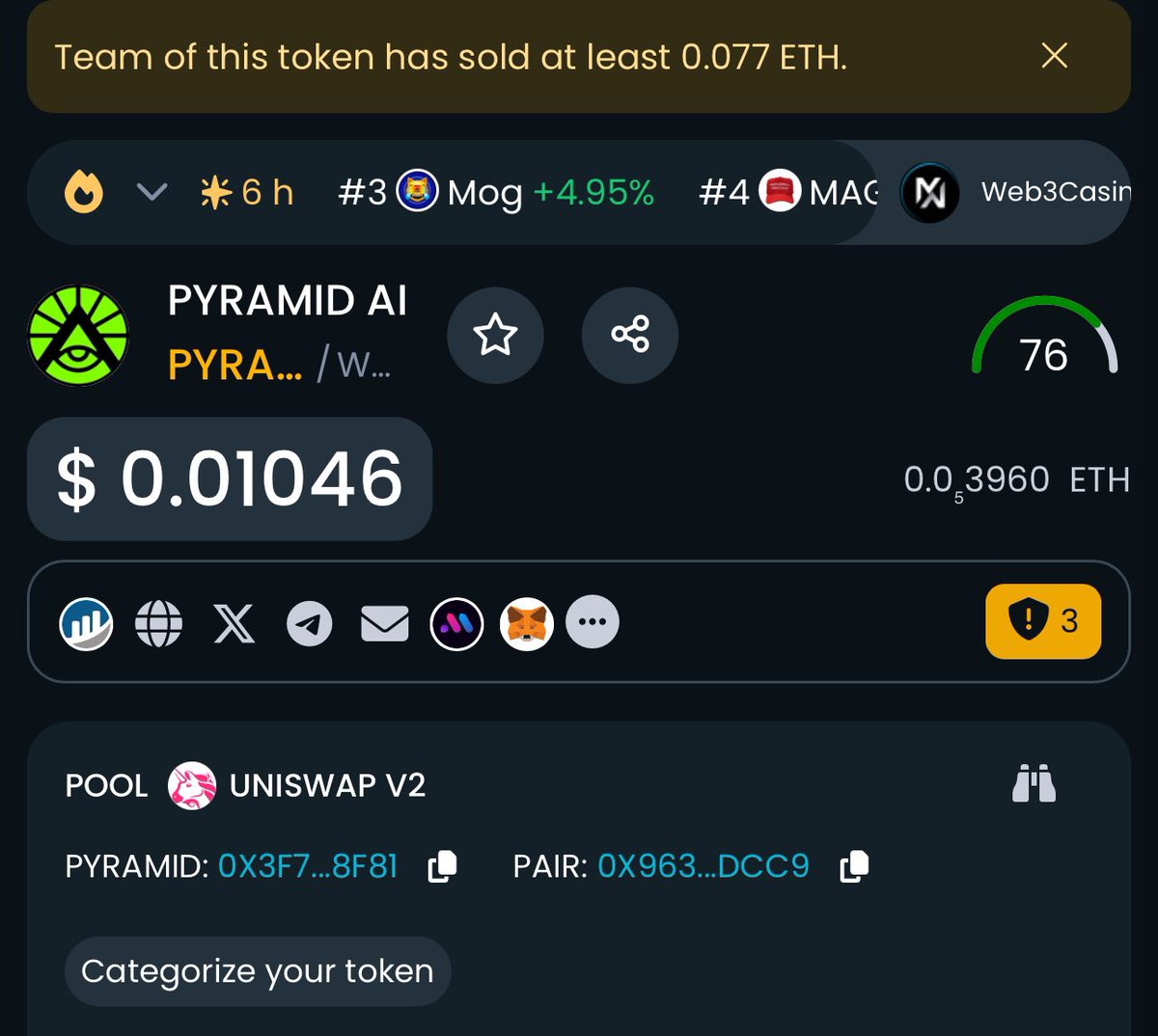__KimMinJae__'s tweet photo. Stay away from @Etherux_ ‼️

The Tweets from #Etherux are 1:1 the same like the tweets from #PyramidAI.

The Team of #PyramidAI made a rugpull, and now they are working on a new launch.

Stay Safu. https://t.co/WABbyUwAFL