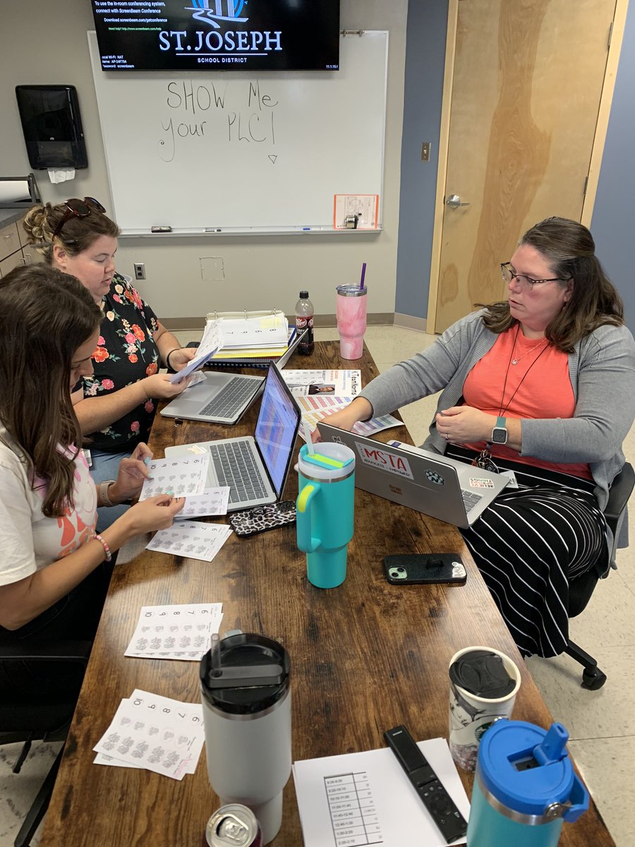 HeatherWiedmer's tweet image. Skaith Elementary knocked it out of the park today at “SHOW ME YOUR PLC”.   @drrebeccajevans and her teams are putting in the work and it shows. #PLC #LearningIsRequired