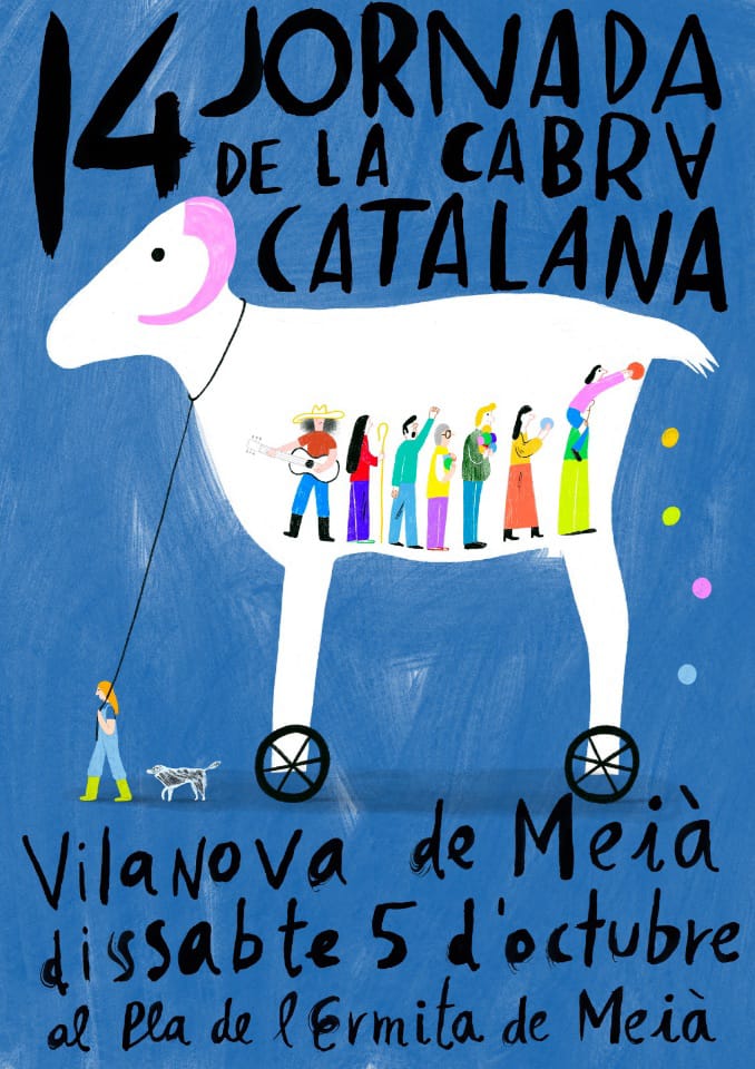 mec_mooc's tweet photo. El dissabte 5 a #Meià, jornada de la cabra! Hi haurà #Rebrots i bona gent i bon producte al mercadet comunal que s'hi farà! https://t.co/9Yet1qDPt6