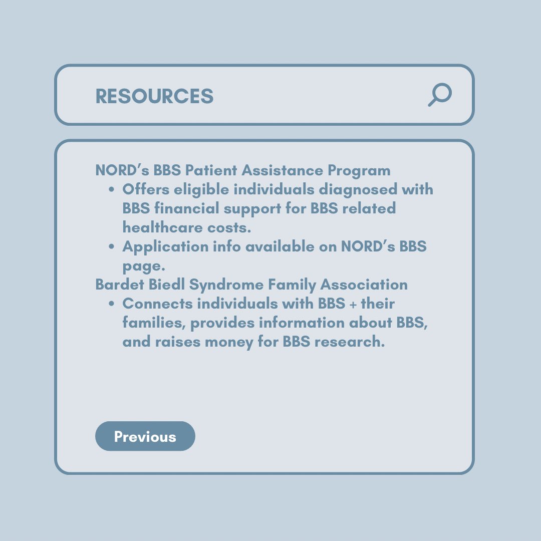 Today, we celebrate Bardet Biedl Syndrome Awareness Day!
#raredisease #bardetbiedlsyndrome