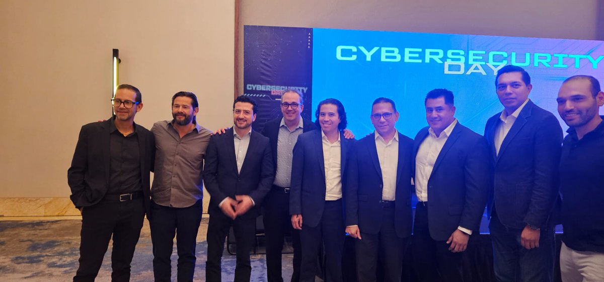 TSystemsMX's tweet photo. Estamos orgullosos por nuestra participación como patrocinador en el #CybersecurityDay organizado por la
@AMPI_MTY, tuvimos la oportunidad de participar en las conversaciones más relevantes sobre la ciberseguridad en la actualidad.
#TSYSTEMS #ConnectingYourWorld https://t.co/AXoFnY2KrV
