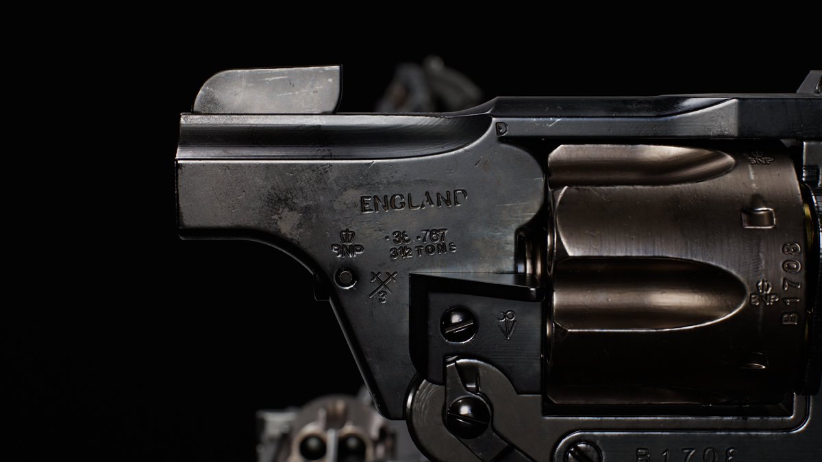Update on textures for the revolver looking close to finish line.