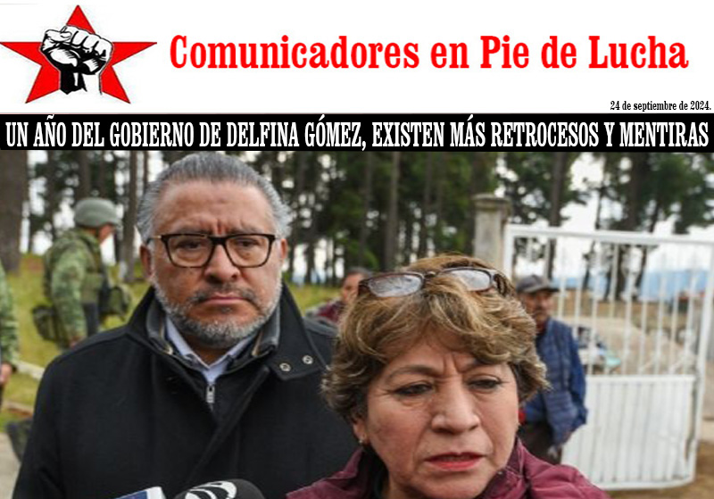 alianzaorg's tweet photo. UN AÑO DEL GOBIERNO DE DELFINA GÓMEZ, EXISTEN MÁS RETROCESOS Y MENTIRAS
https://t.co/SaiWVhFUs3 https://t.co/yg94A2rnoG