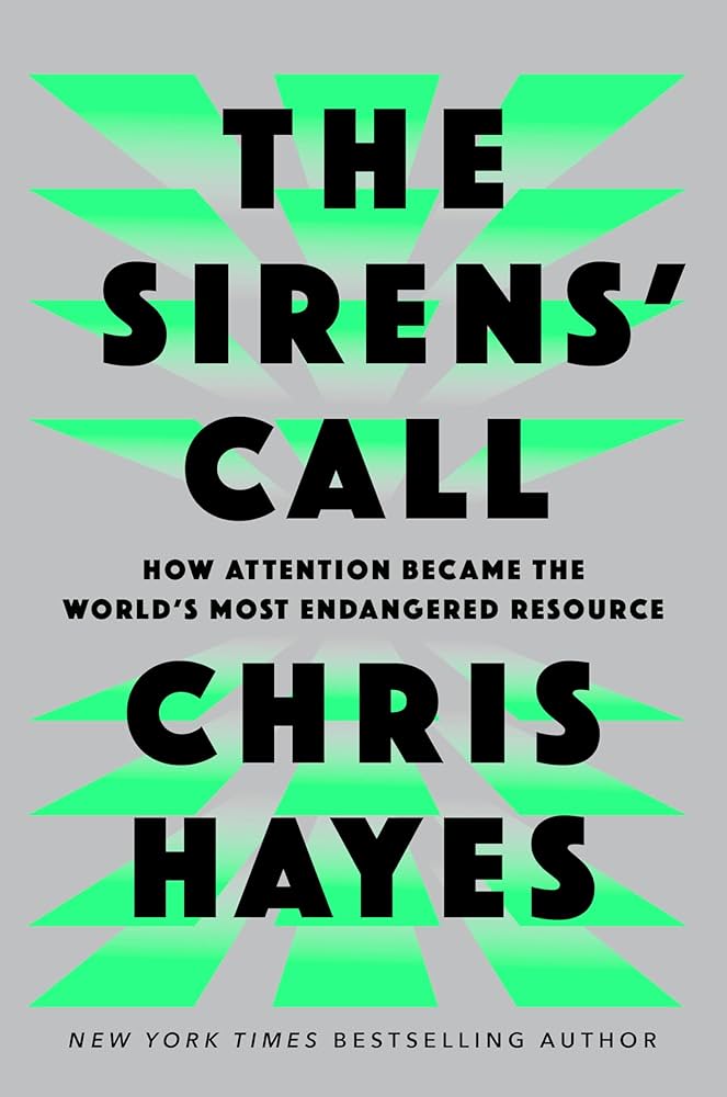 🎧 Today's #WITHpod w/<a href="/chrislhayes/">Chris Hayes</a> is out... Hear our latest ep, The Coalition of the Weird with <a href="/daveweigel/">David Weigel</a>, wherever you get your pods: link.chtbl.com/withpod_x

+ Chris shares some exciting updates at the top of the ep about his latest book,  "The Sirens' Call: How Attention